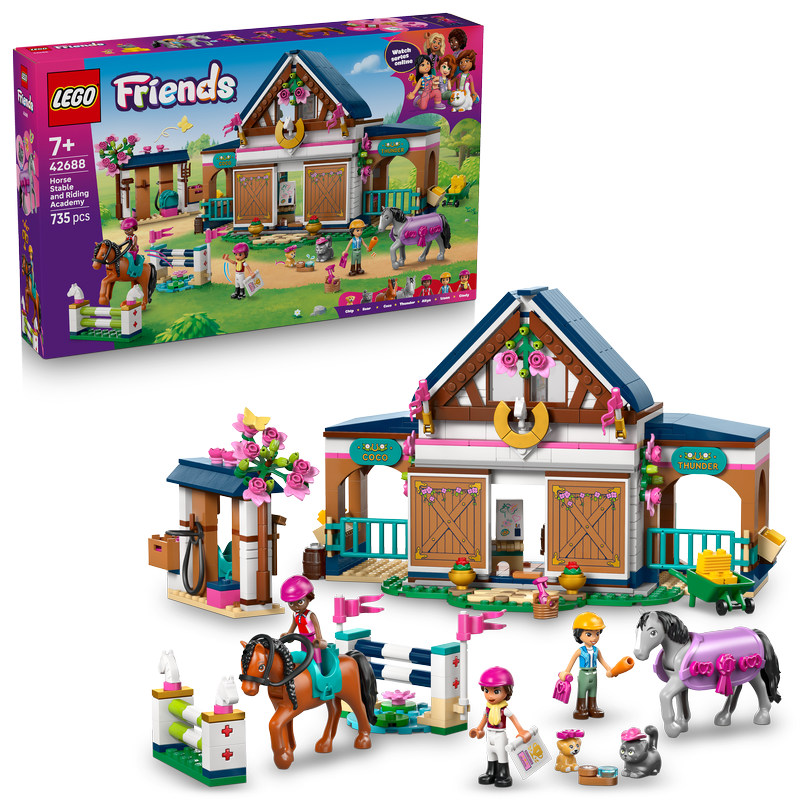Lego® Friends Horse Stable And Riding Academy Toy Set 42688