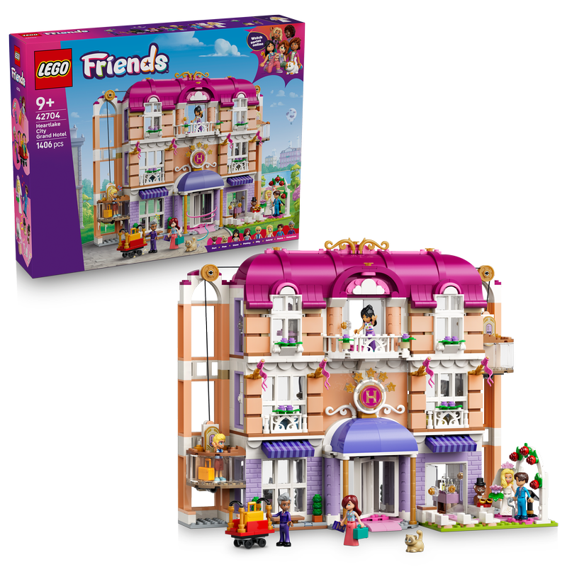 Lego Friends Heartlake City Grand Hotel Toy 42704