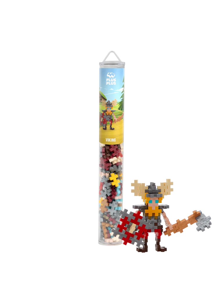 Plus Plus Viking Tube 100 Pieces