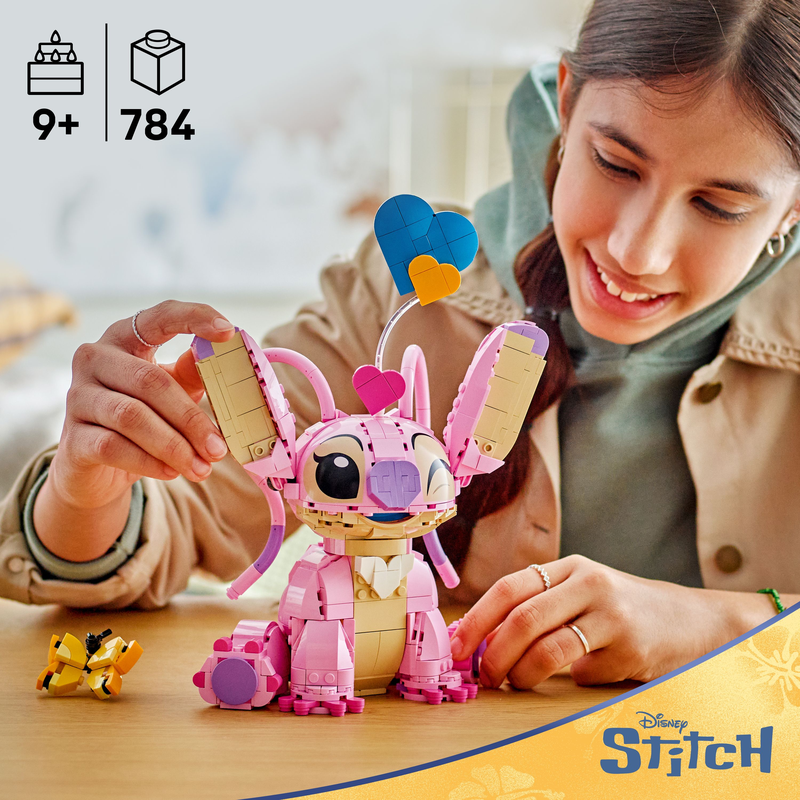 Lego® | Disney Angel Lilo & Stitch Building Toy For Girls, Boys And Kids 43257