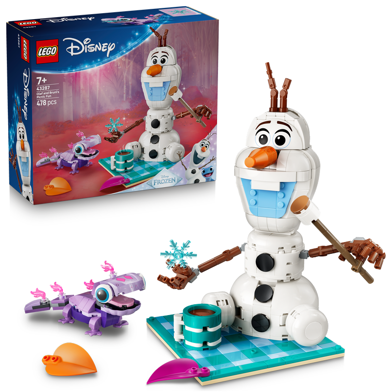 Lego® | Disney Frozen Olaf And Bruni’s Picnic Fun 43287