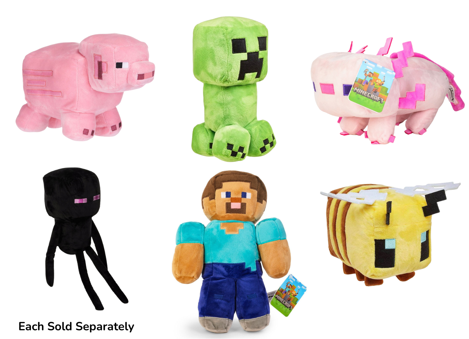 Minecraft 29Cm Plush Character Assortment
