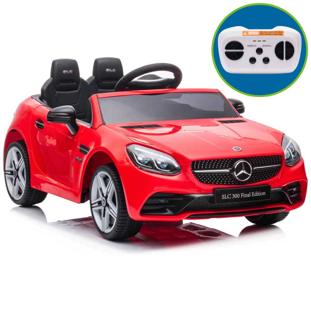 Mercedes-Benz Slc-Class Car 7.2V Lithium Electric Ride On With Remote Control Red