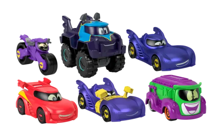 Fisher Price Batwheels 1:55 Scale Diecast Car Assortment