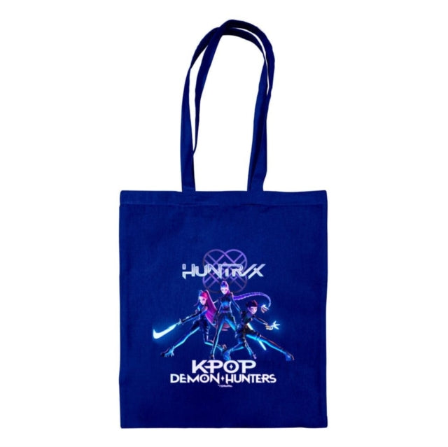 Huntrix K-Pop Demon Hunters Tote Bag - Navy