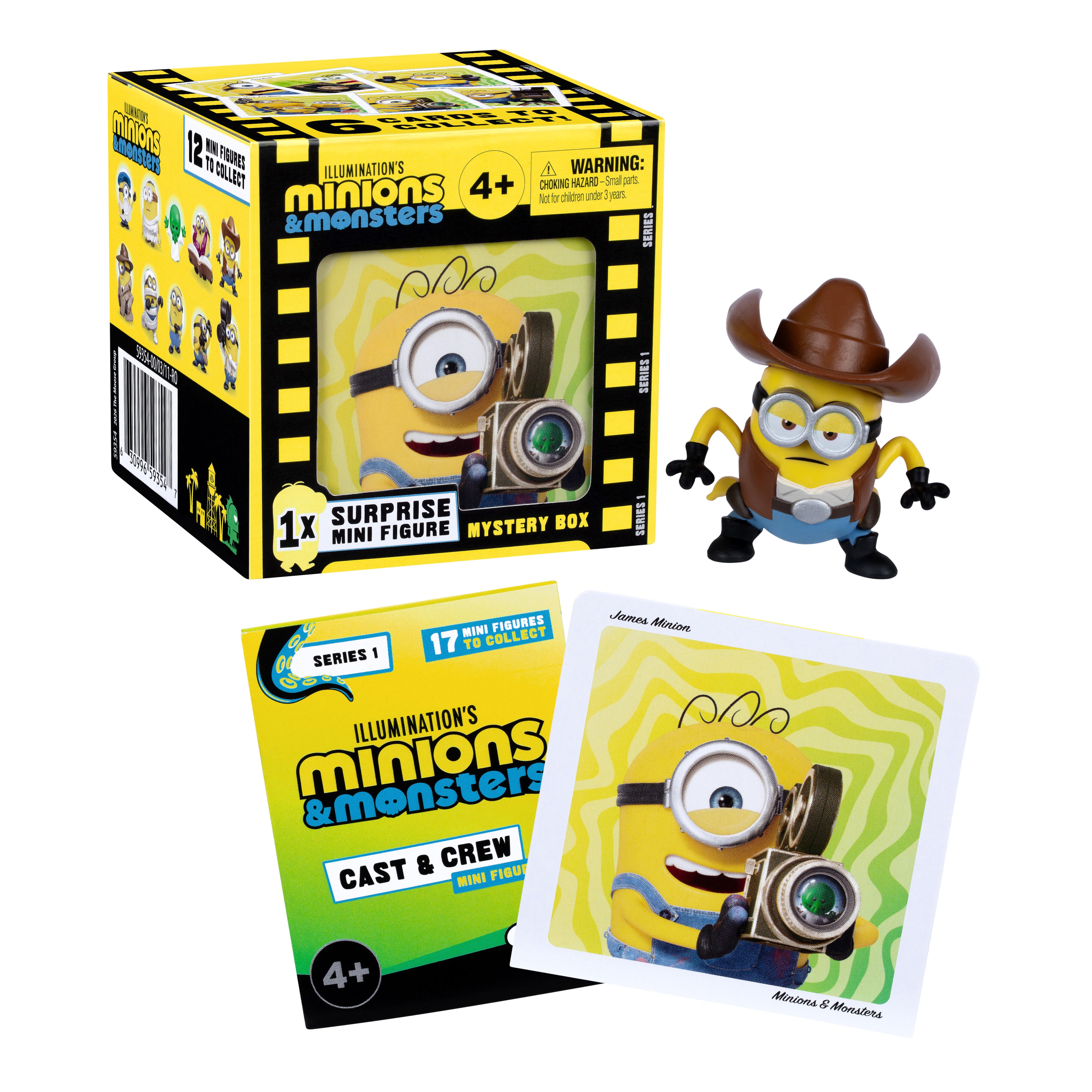 Illumination's Minions & Monsters Cast And Crew Mini Figure Assortment