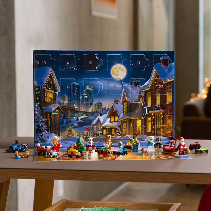 Lego City Advent Calendar 2025 Toy For Kids 60475