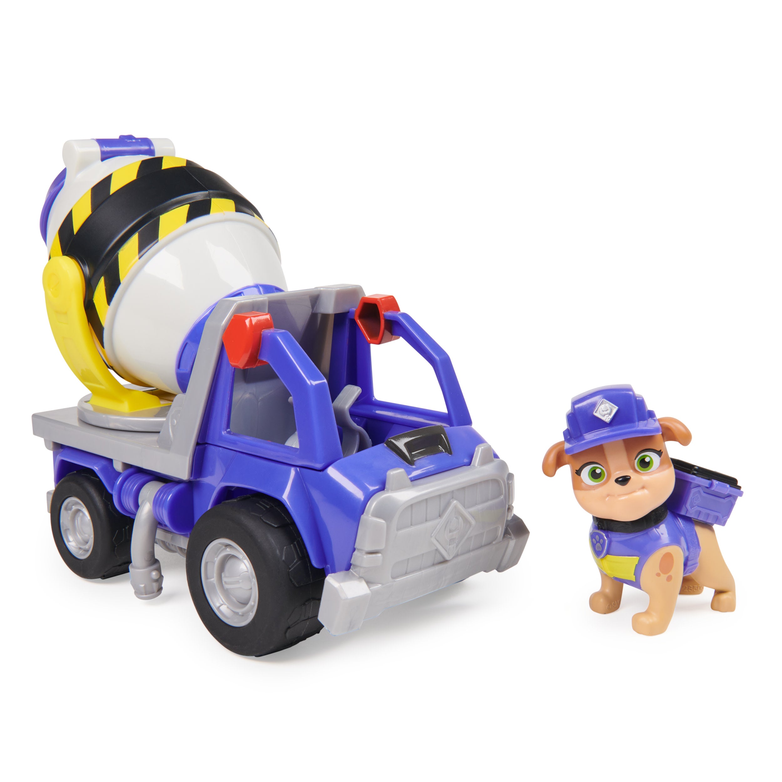 Rubble & Crew Mix’s Cement Mixer Toy Truck