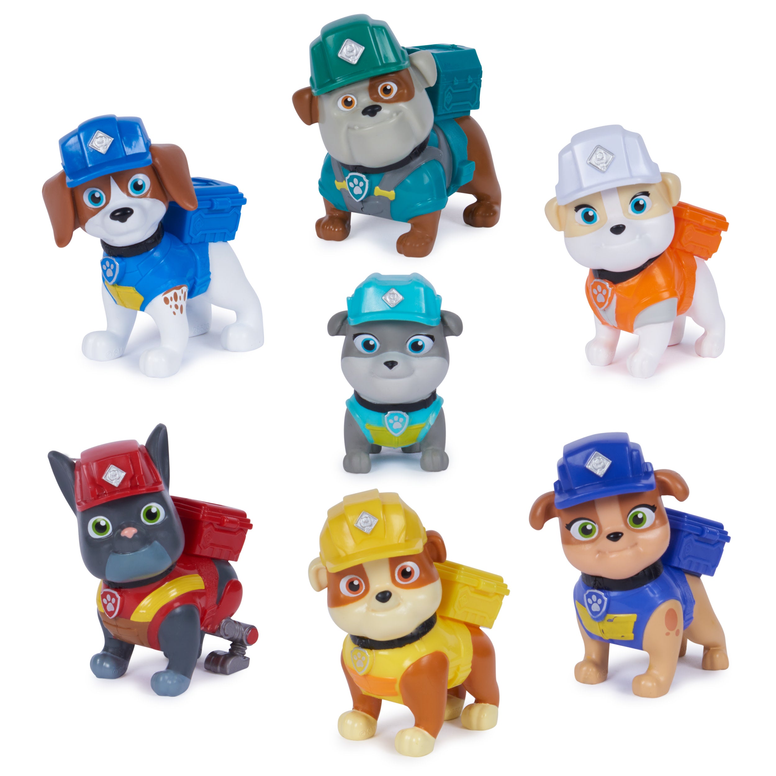 Rubble And Crew Construction Family Figure Gift Pack