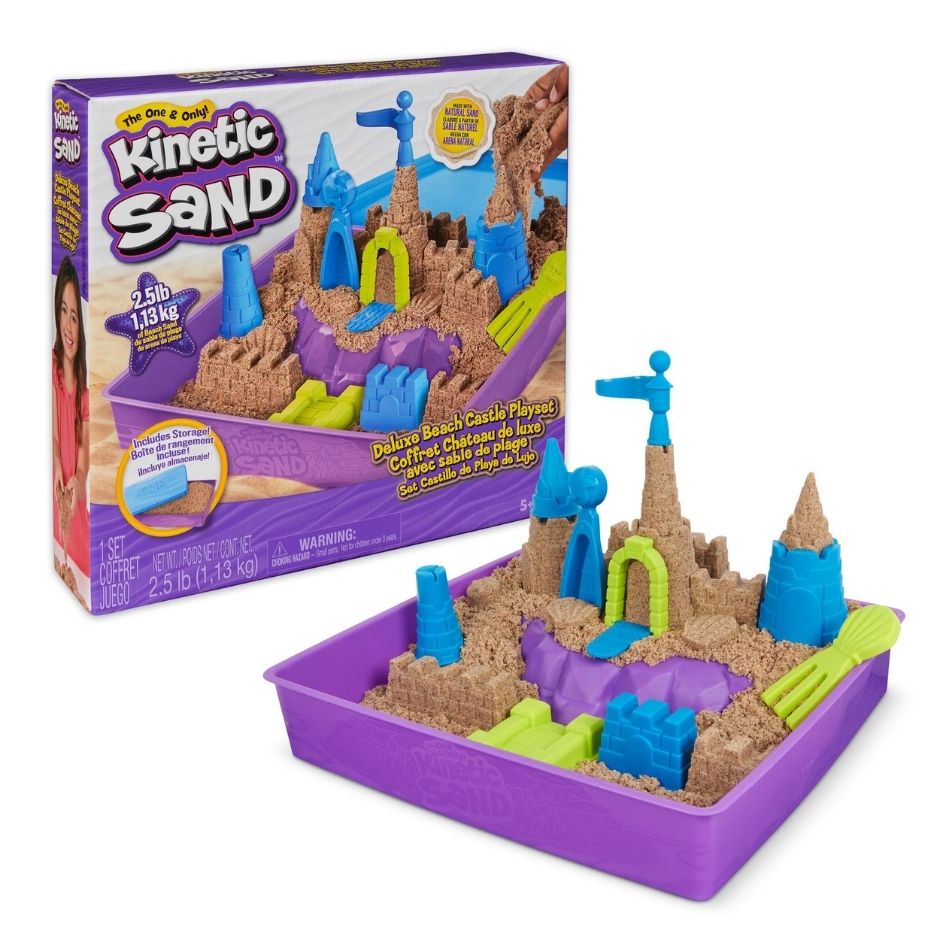 Kinetic Sand - Deluxe Beach Castle Playset
