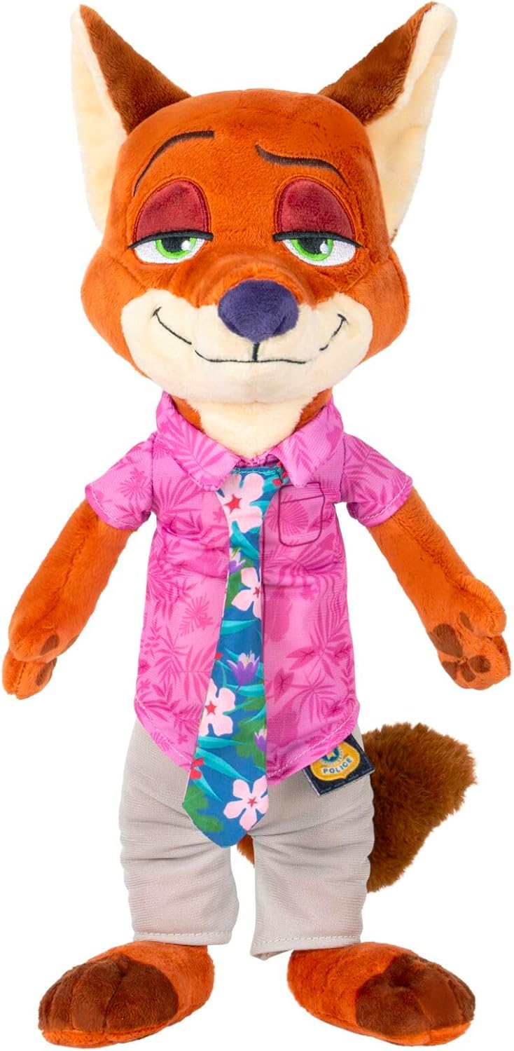 Disney Zootropolis 2 Talking Nick 25Cm Soft Toy