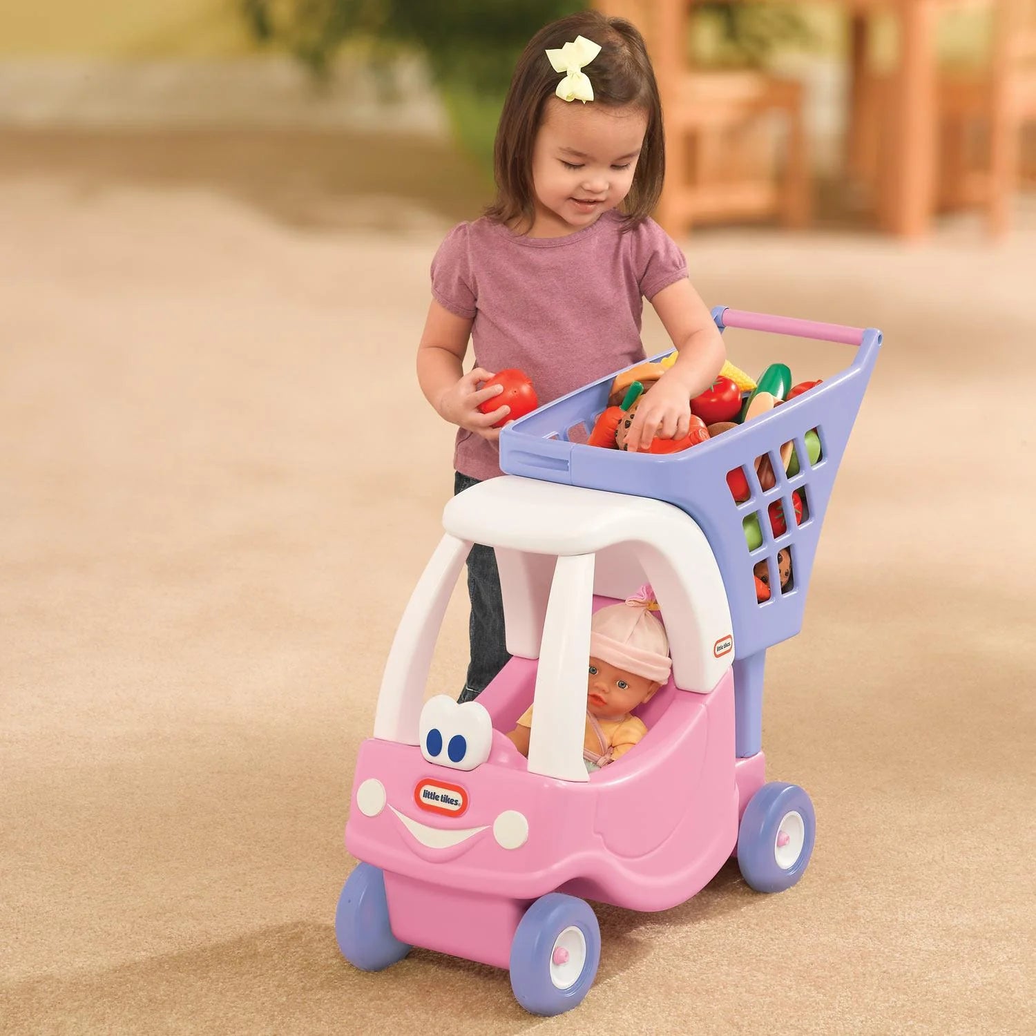 Little Tikes Princess Cozy Shopping Cart