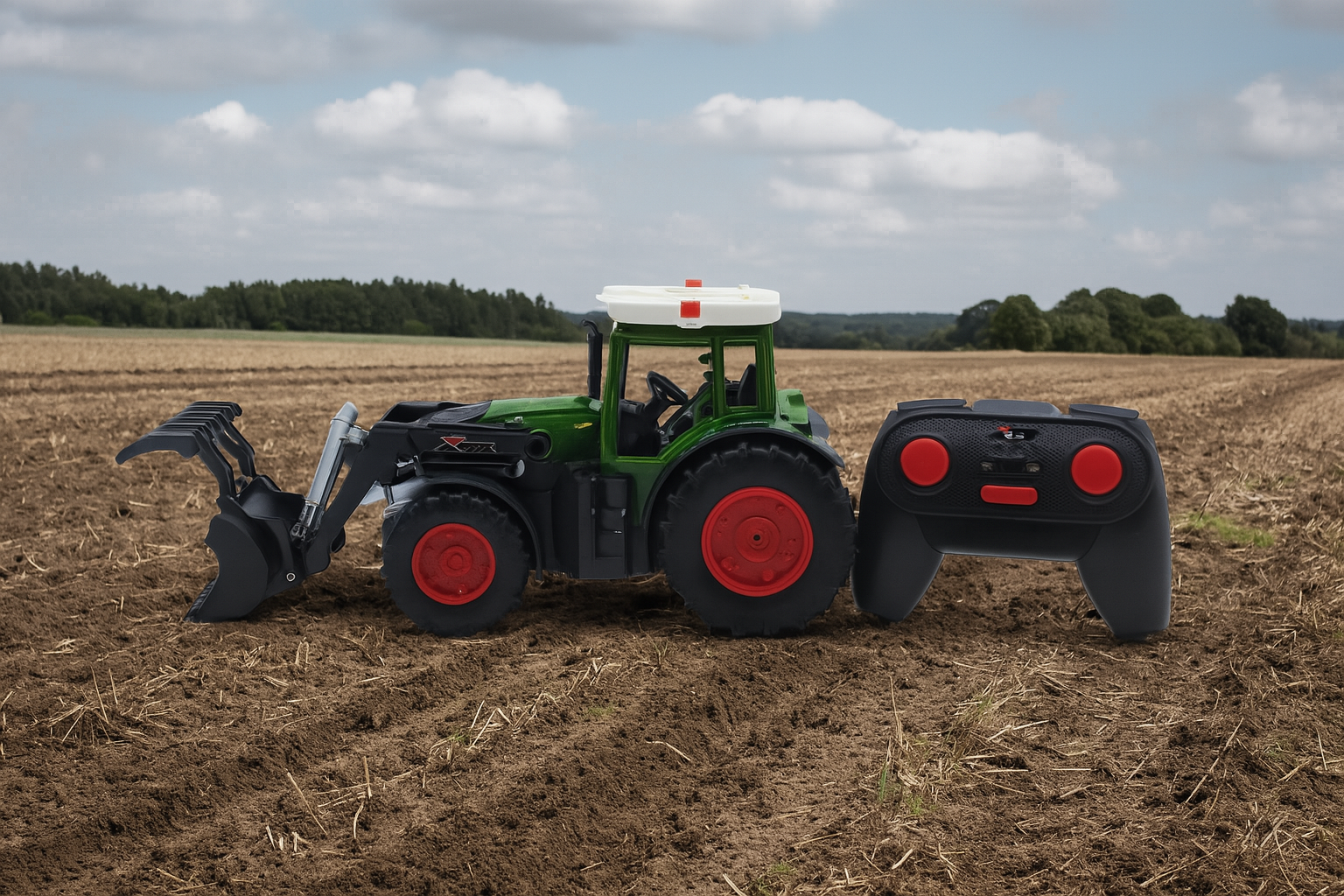 R/C Tractor With Front Grab