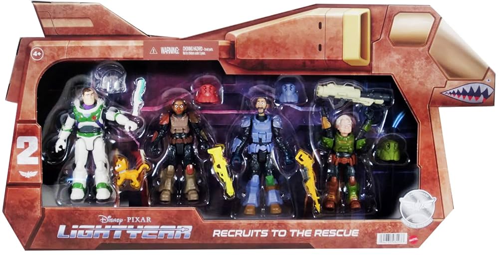 Disney Pixar Lightyear Recruits To The Rescue Figure Pack