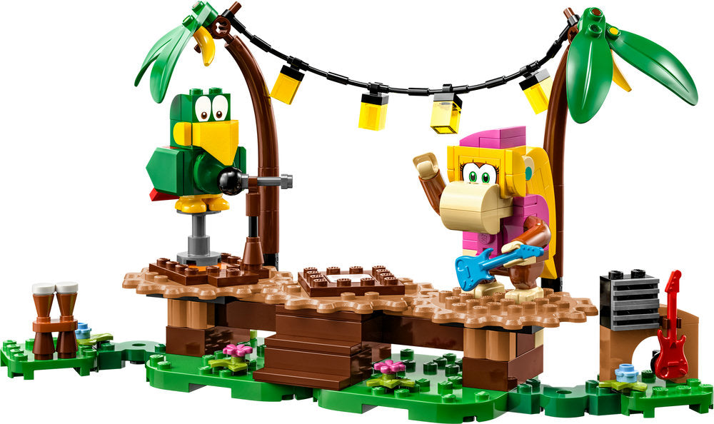 Lego® Super Mario™ Dixie Kong’s Jungle Jam Expansion Set 71421 Building Toy Set (174 Pieces)
