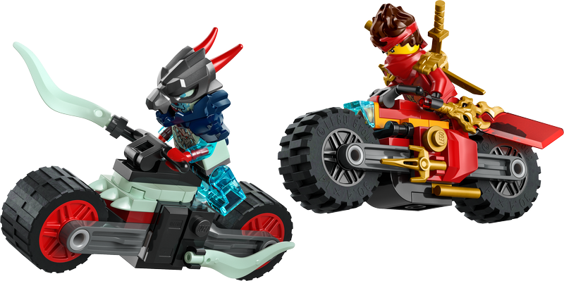 Lego® Ninjago® Kai’s Motorcycle Speed Race Playset With 2 Ninja Bike Toys 71838