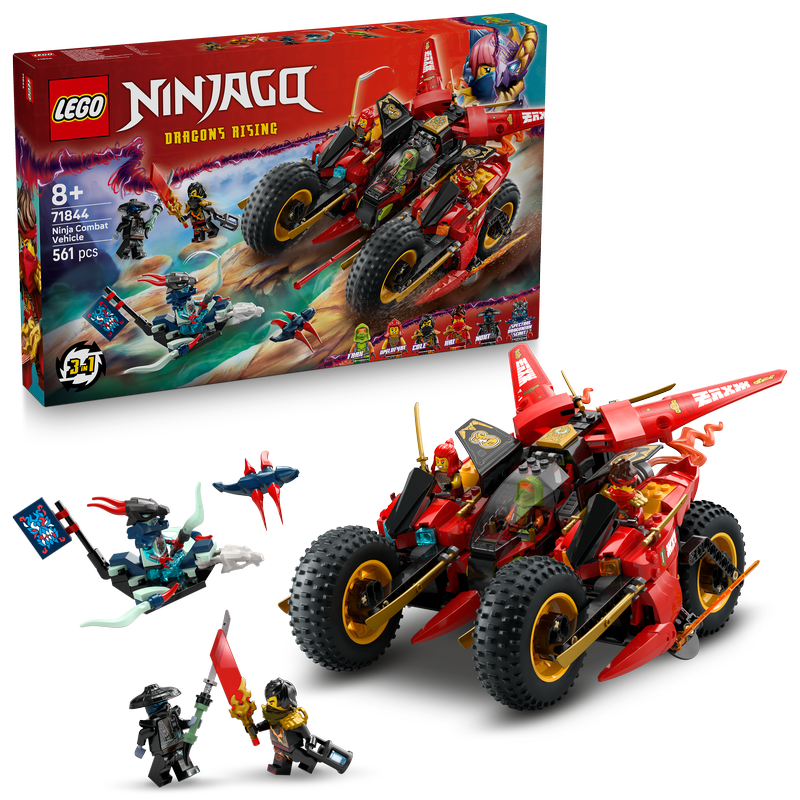 Lego Ninjago Ninja Combat Vehicle Building Toy 71844