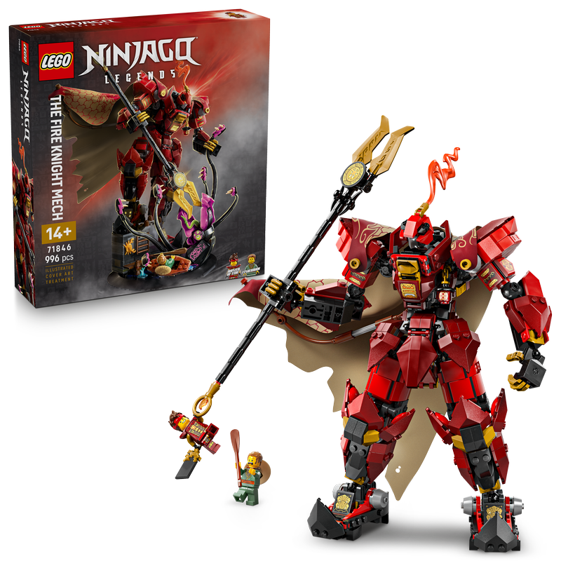 Lego® Ninjago® The Fire Knight Mech Building Kit 71846