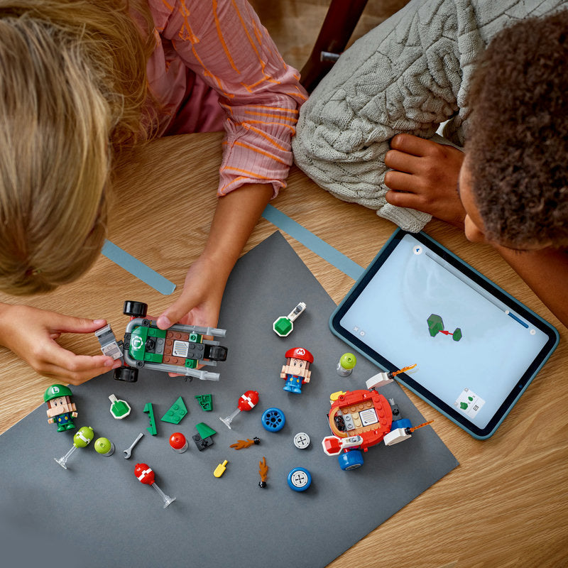 Lego® Super Mario™: Mario Kart™ – Baby Mario Vs. Baby Luigi Toy 72034