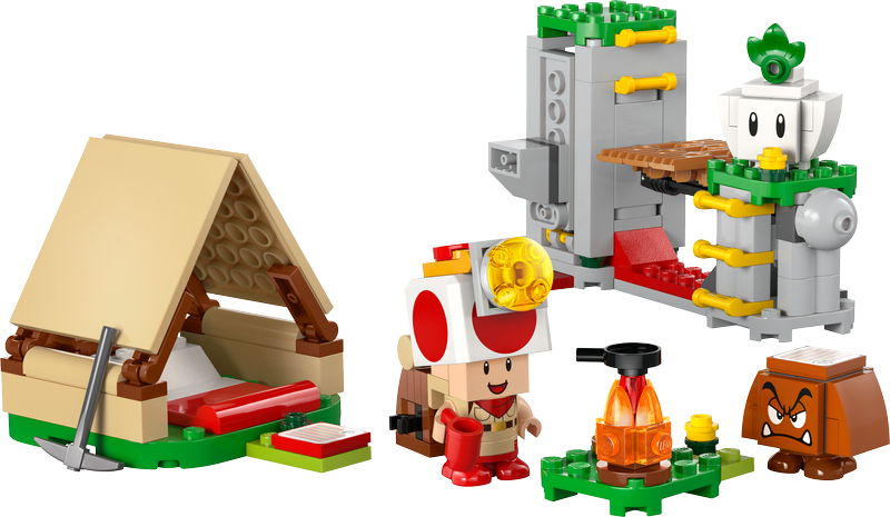 Lego® Super Mario™ Captain Toad’s Camp Toy For Boys, Girls And Any Fans 72040