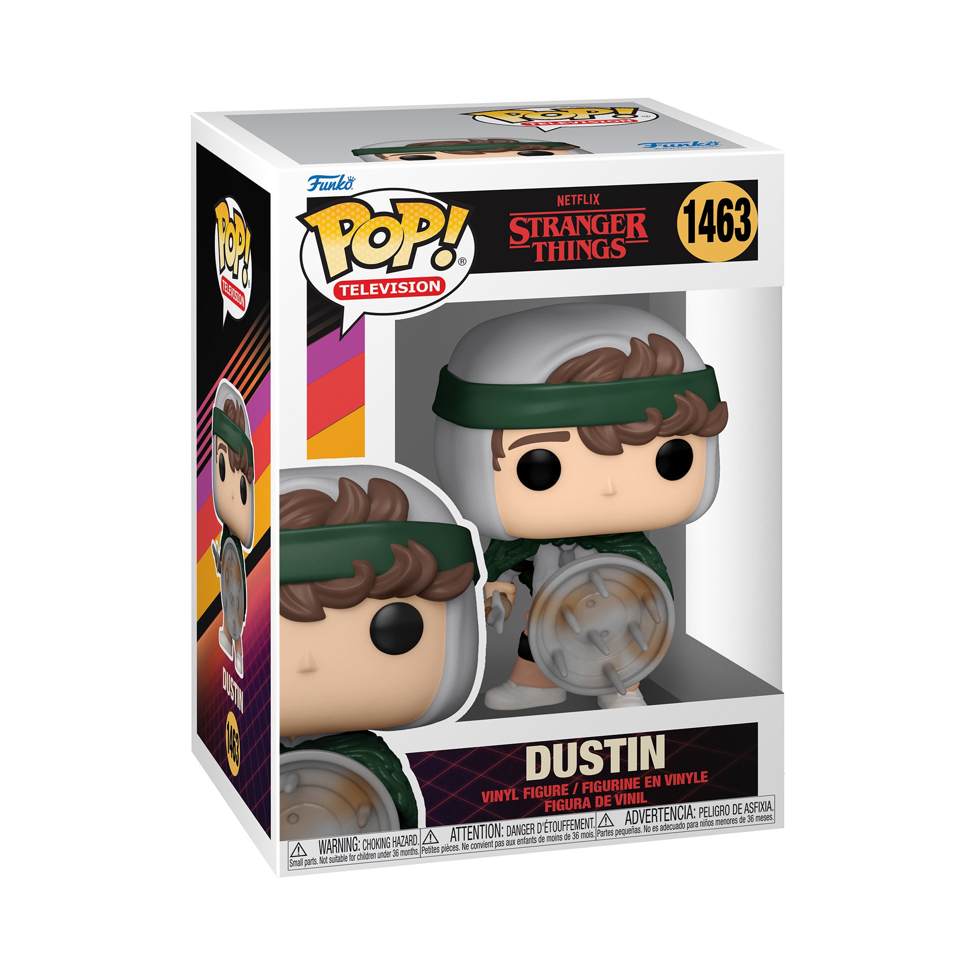 Funko Pop! Tv: Stranger Things S4 - Hunter Dustin With Shield