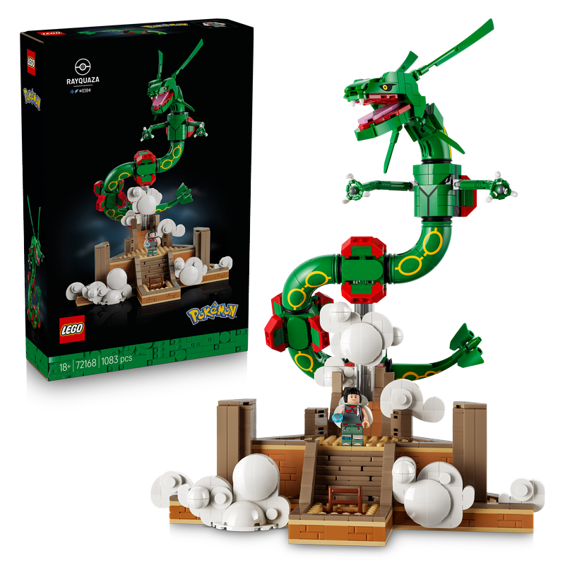Lego Pokémon Rayquaza Figure Building Set 72168
