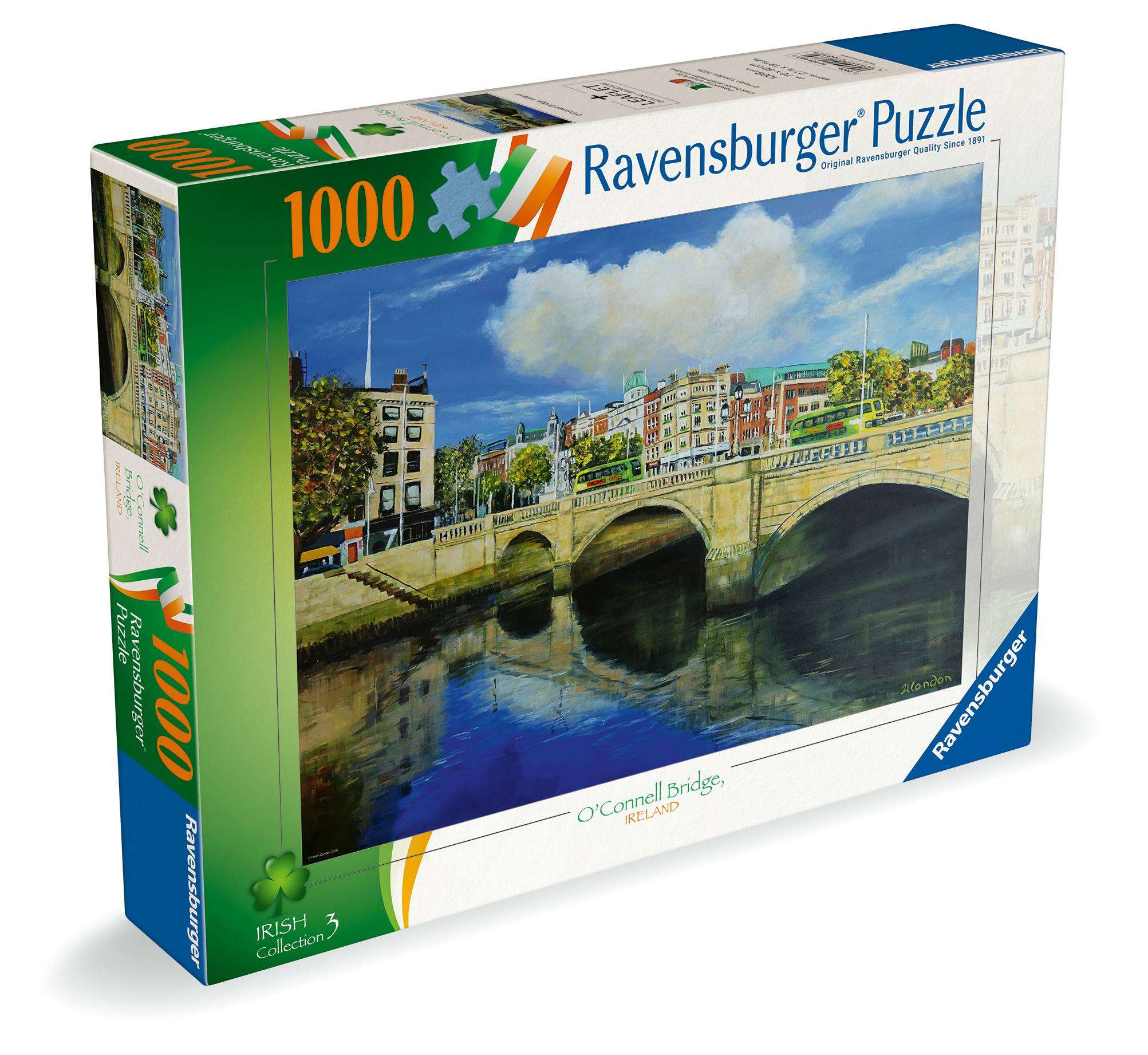Ravensburger O'connell Bridge, Dublin 1000 Piece Jigsaw Puzzle