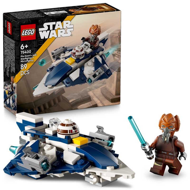 Lego® Star Wars™ Plo Koon’s Jedi Starfighter™ Microfighter Building Toy 75400