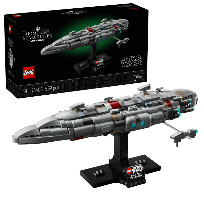 Lego® Star Wars™ Home One Starcruiser, Buildable Starship Model Kit 75405