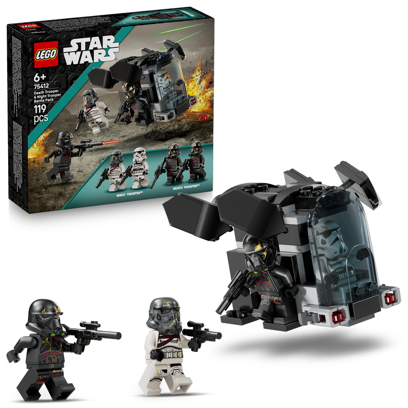 Lego® Star Wars™ Death Trooper & Night Trooper Battle Pack Building Toy 75412