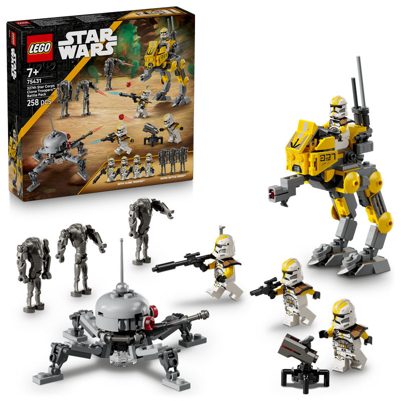 Lego® Star Wars™ 327Th Star Corps Clone Troopers™ Battle Pack, Gift Set 75431