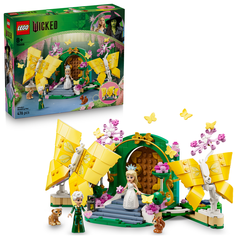 Lego Wicked Glinda’s Wedding Day Building Toy 75688