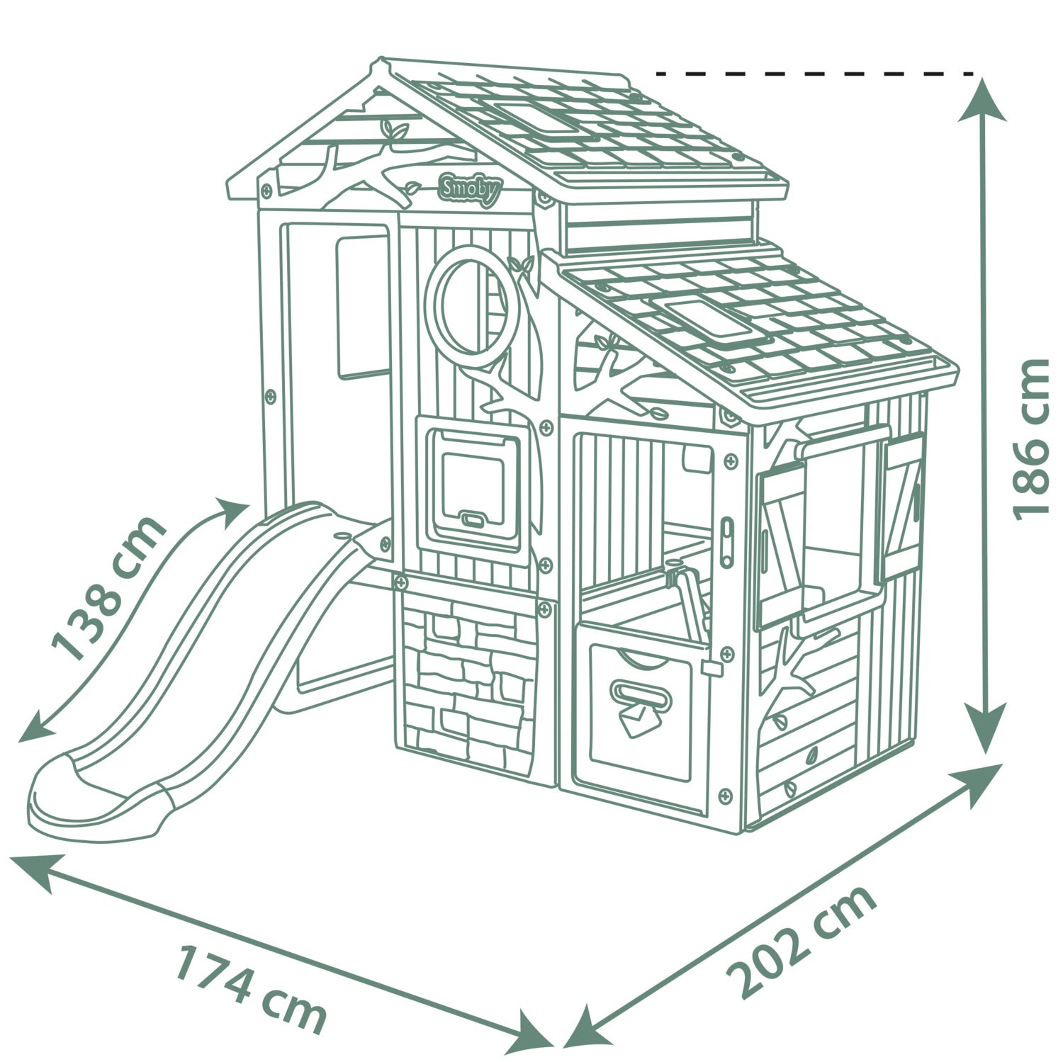 Smoby Life Adventure Playhouse