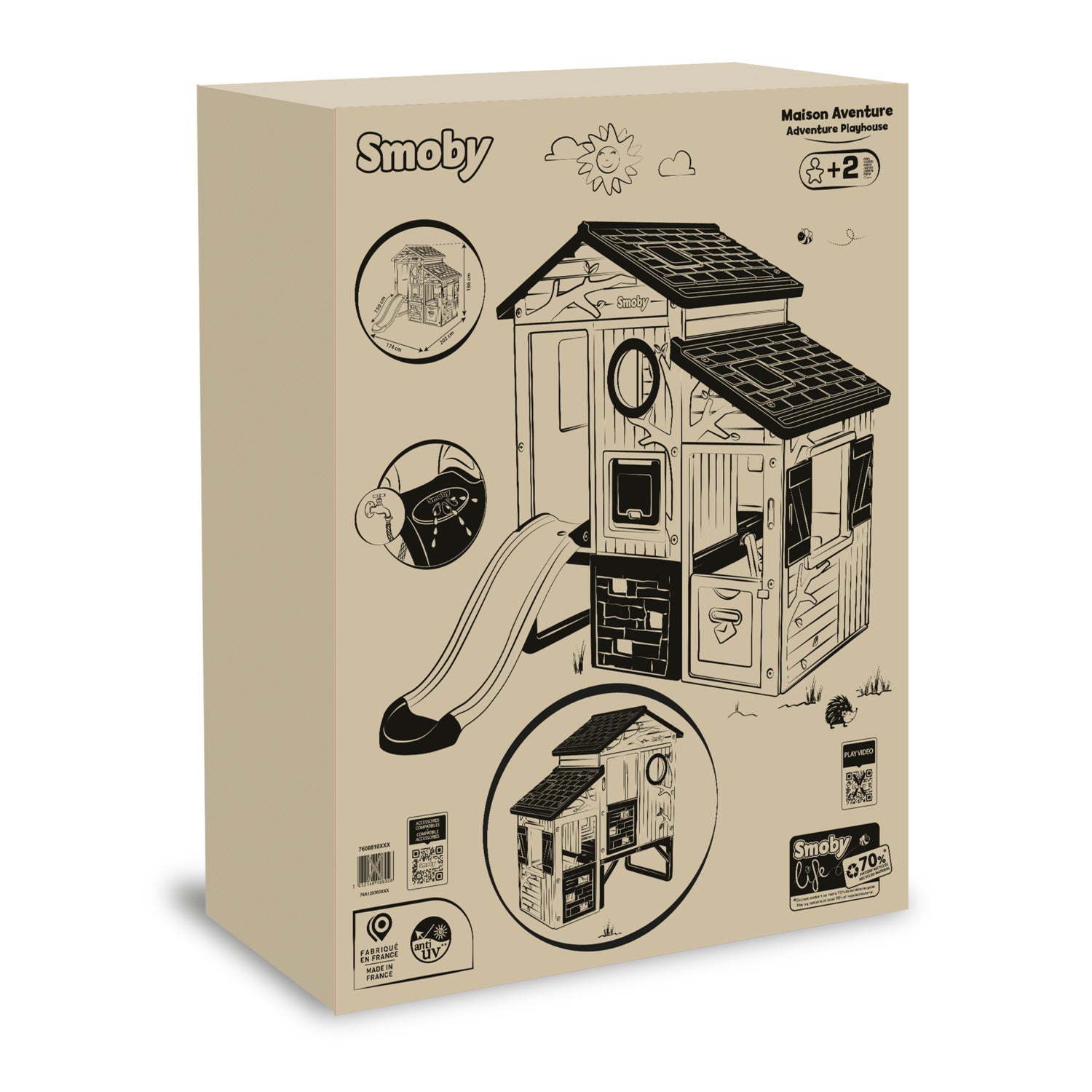 Smoby Life Adventure Playhouse