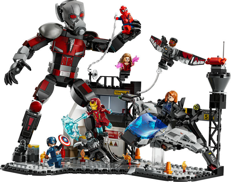Lego® Marvel Captain America: Civil War Action Battle Buildable Playset 76314