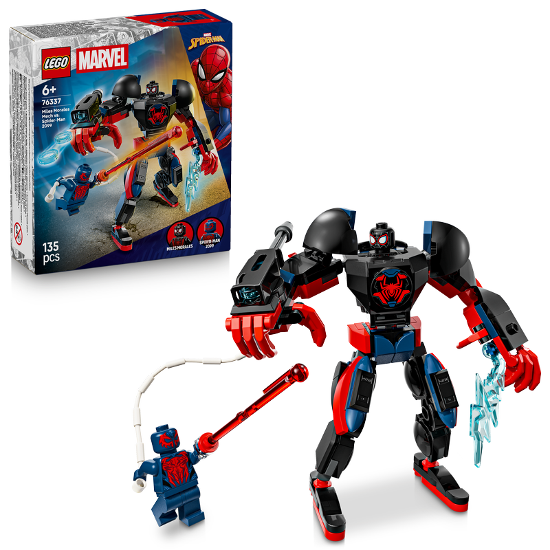 Lego® | Marvel Miles Morales Mech Vs. Spider-Man 2099 - 76337
