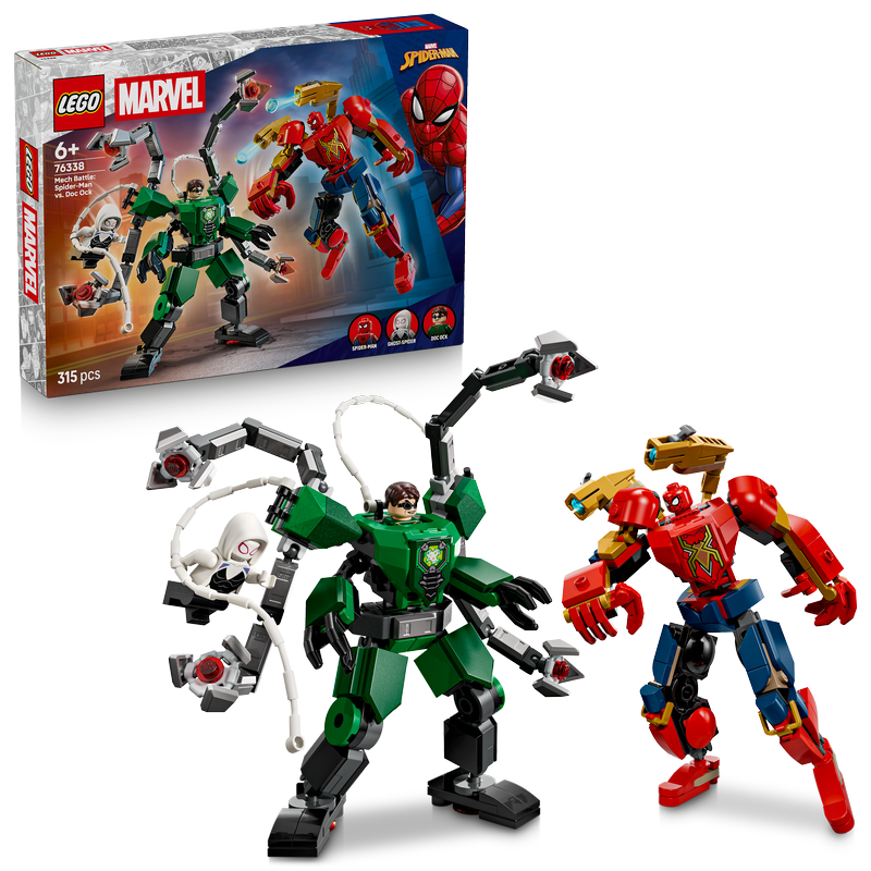 Lego® | Marvel Mech Battle: Spider-Man Vs. Doc Ock 76338