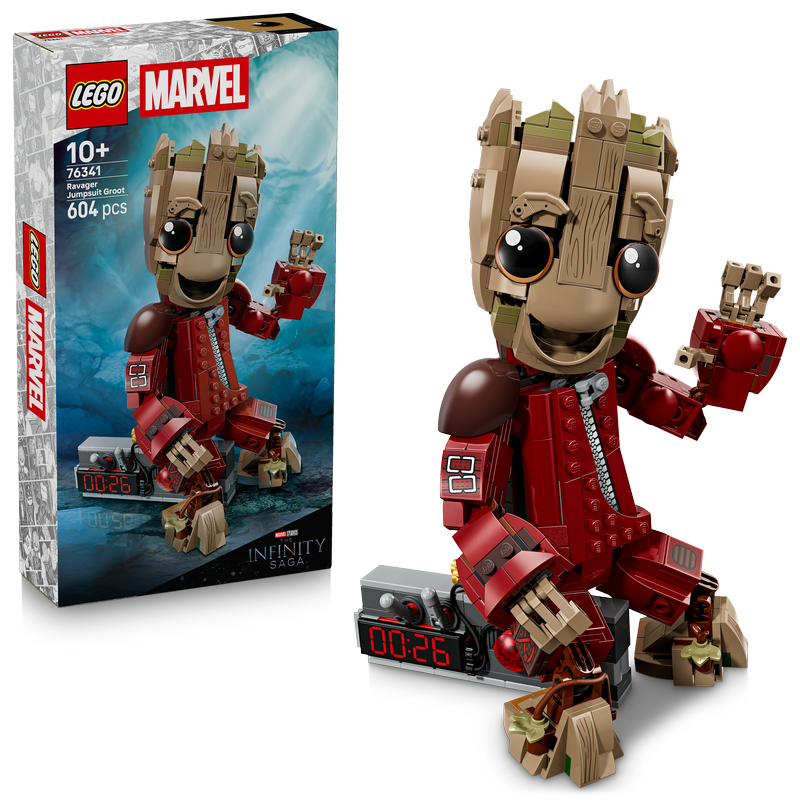 Lego® | Marvel Ravager Jumpsuit Groot Building Toy 76341