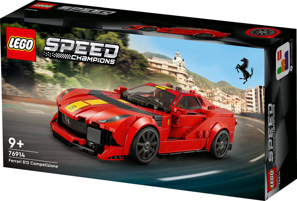 Lego® Speed Champions Ferrari 812 Competizione 76914 Building Toy Set (261 Pieces)