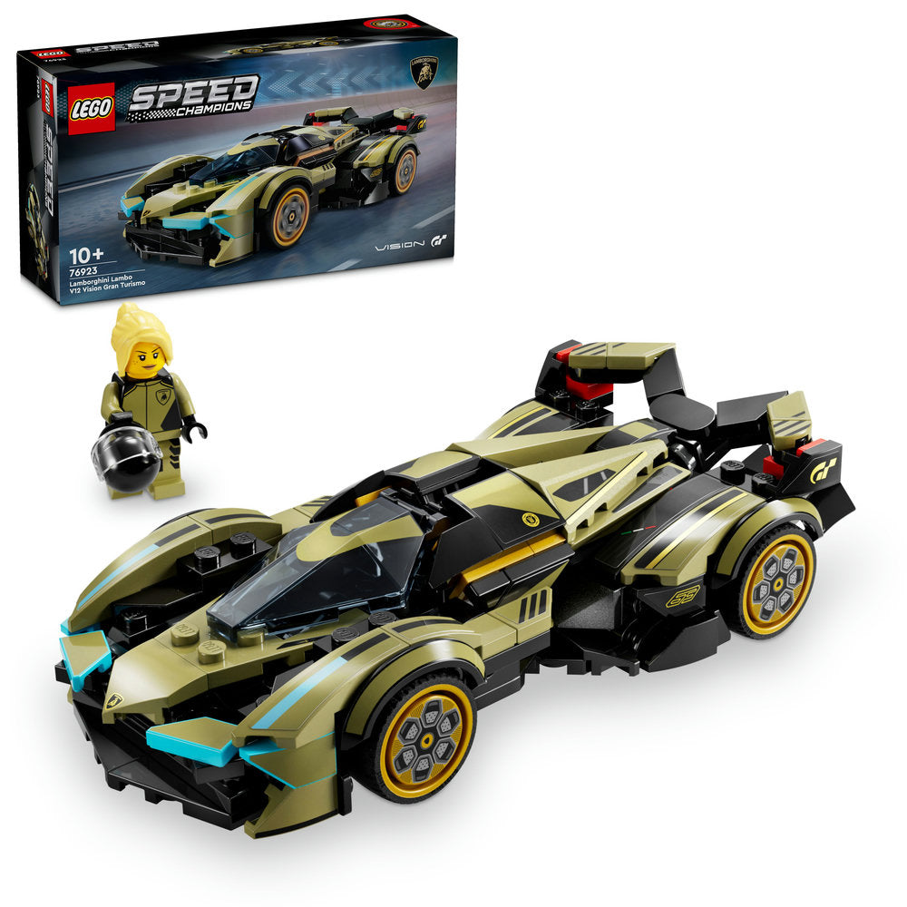 Lego® Speed Champions Lamborghini Lambo V12 Vision Gt Super Car 76923