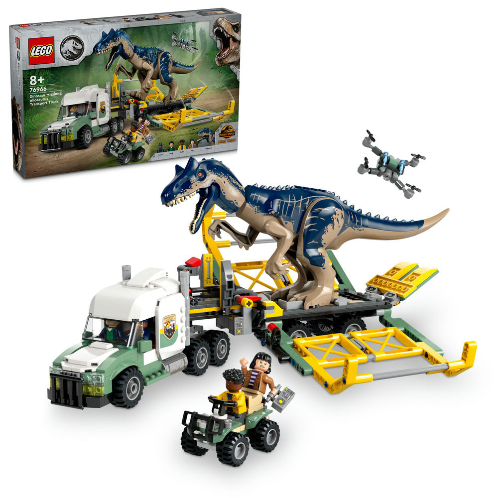 Lego® Jurassic World Dinosaur Missions: Allosaurus Transport Truck 76966