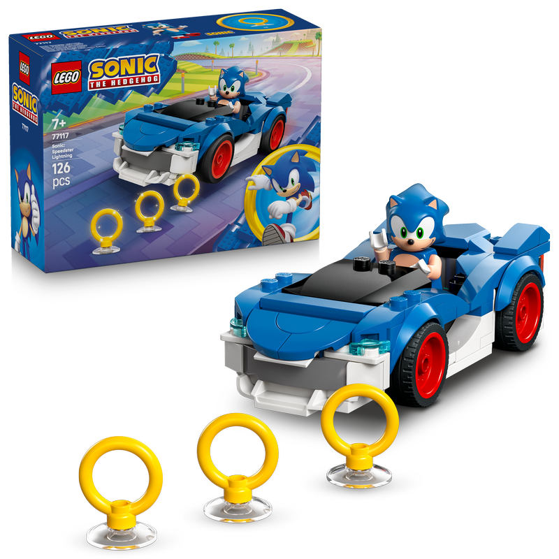Lego® Sonic The Hedgehog™ Sonic: Speedster Lightning 77117