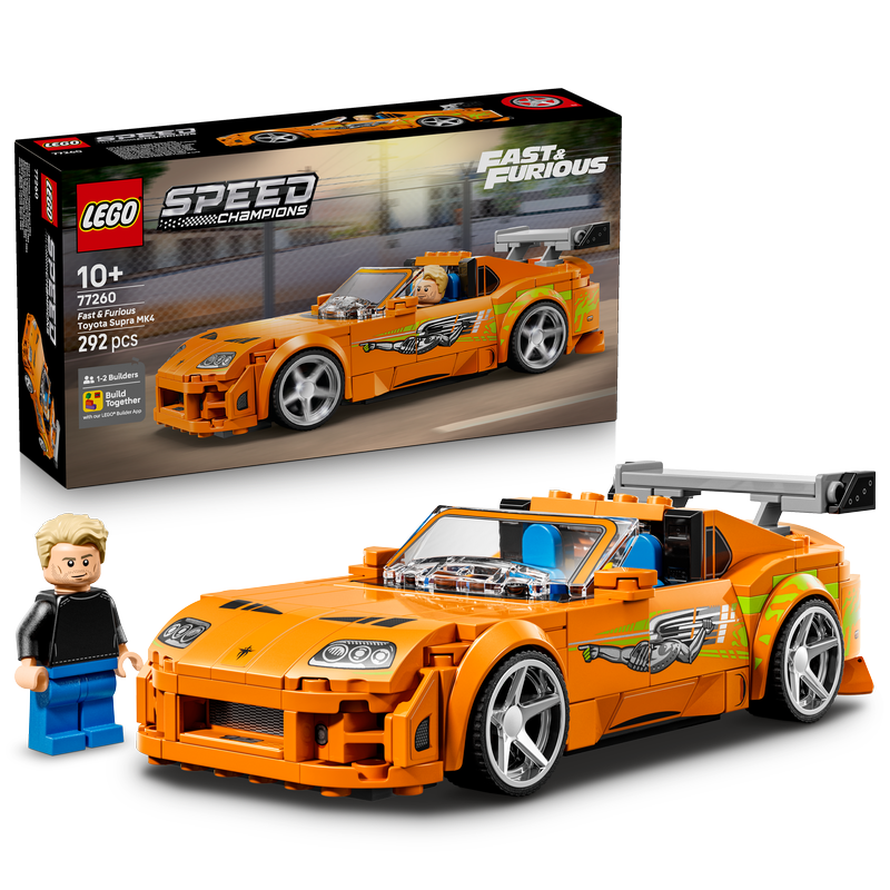 Lego Speed Champions The Fast And The Furious Toyota Supra Mk4 77260