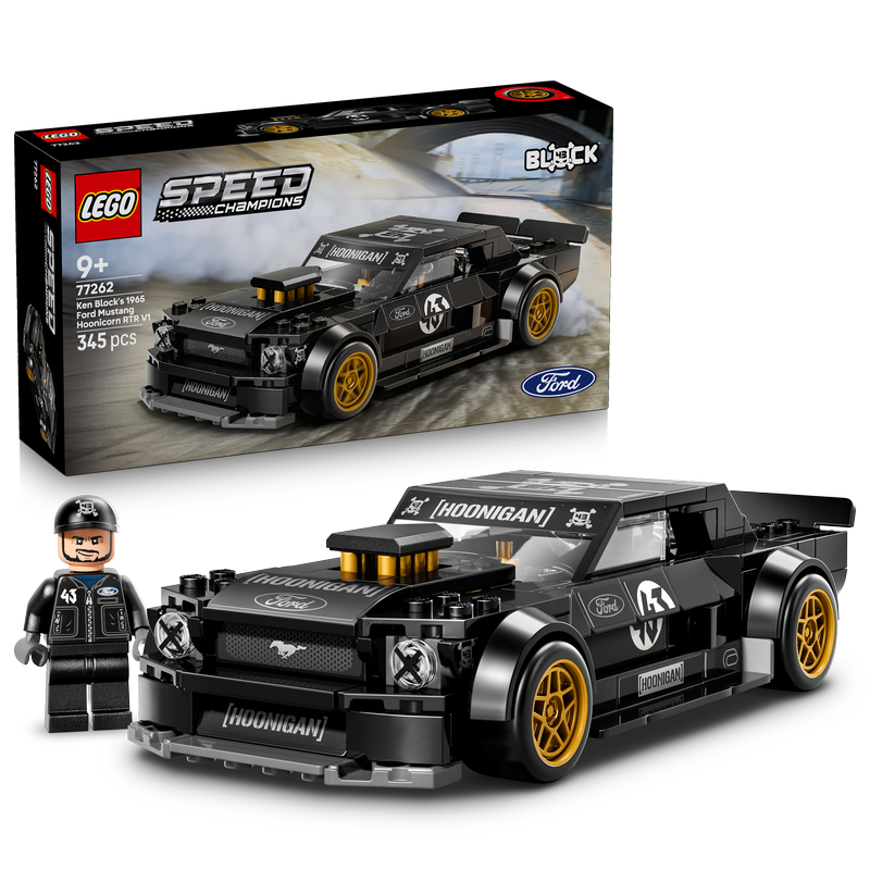 Lego Speed Champions Ken Block’s ’65 Ford Mustang Hoonicorn V1 77262
