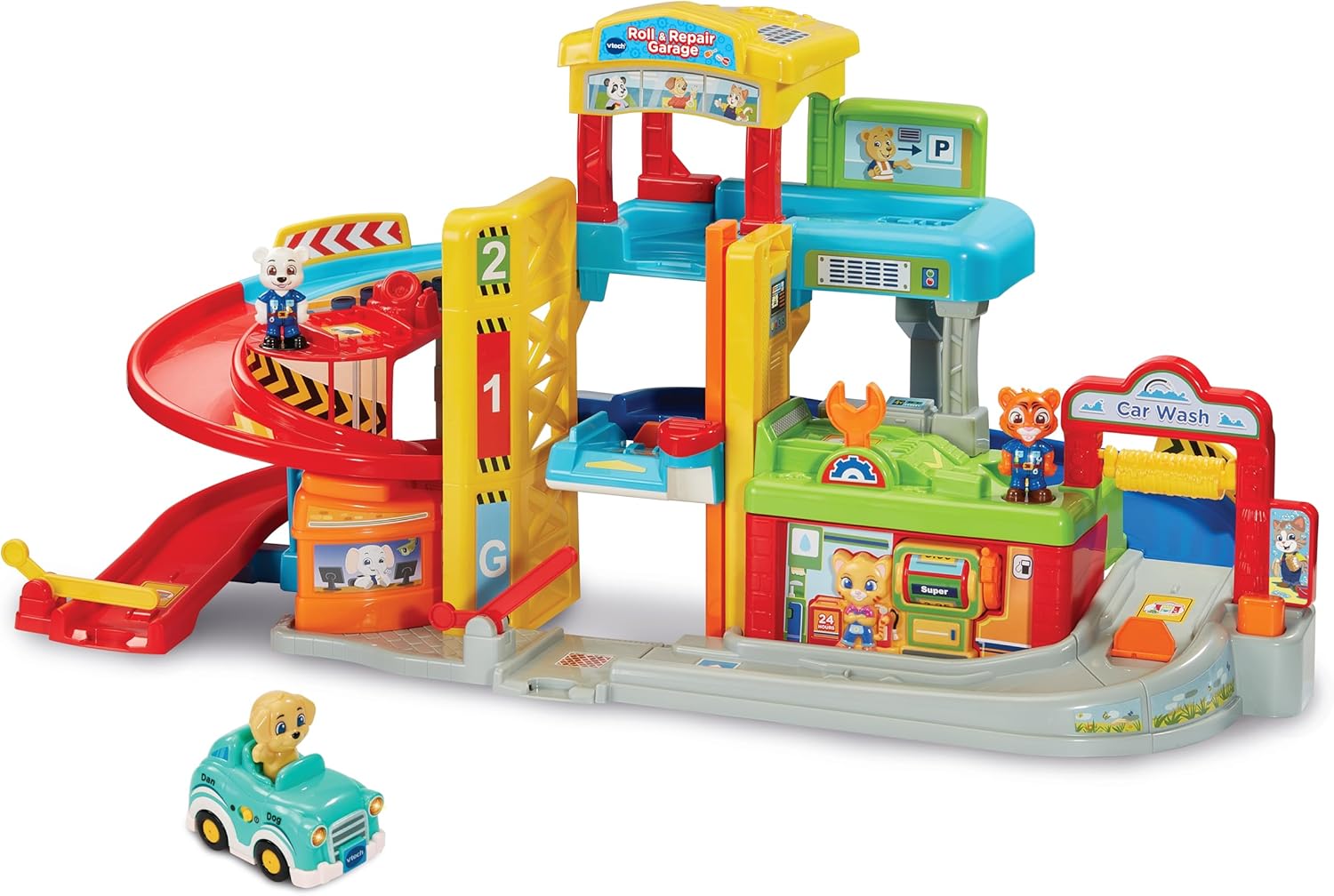 Vtech Toot-Toot Drivers Roll & Repair Garage