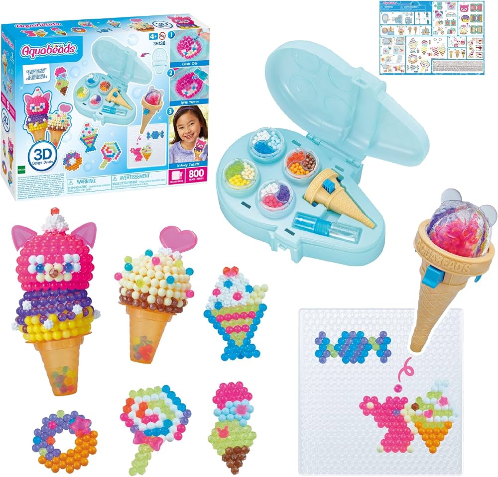 Aquabeads Ice Cream Party Craft Kit