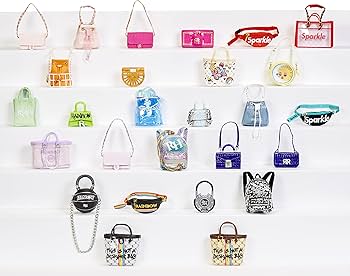 Rainbow High Mini Accessories Studio Handbags, 25+ Mystery Fashion Assortment