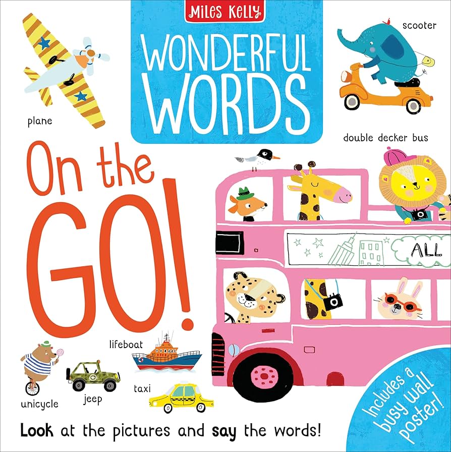 Wonderful Words: On The Go! Book