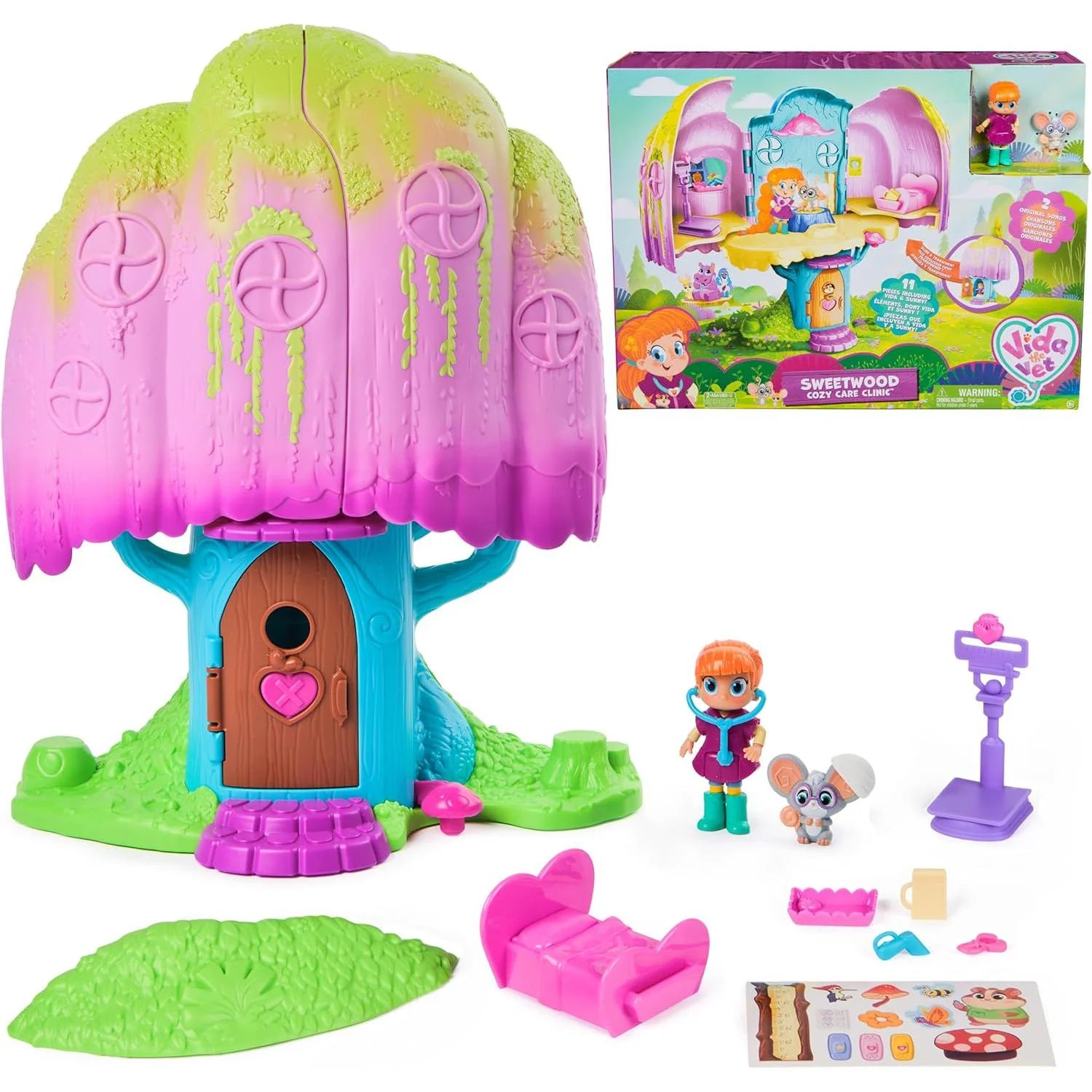 Vida The Vet Vet Clinic Treehouse Playset