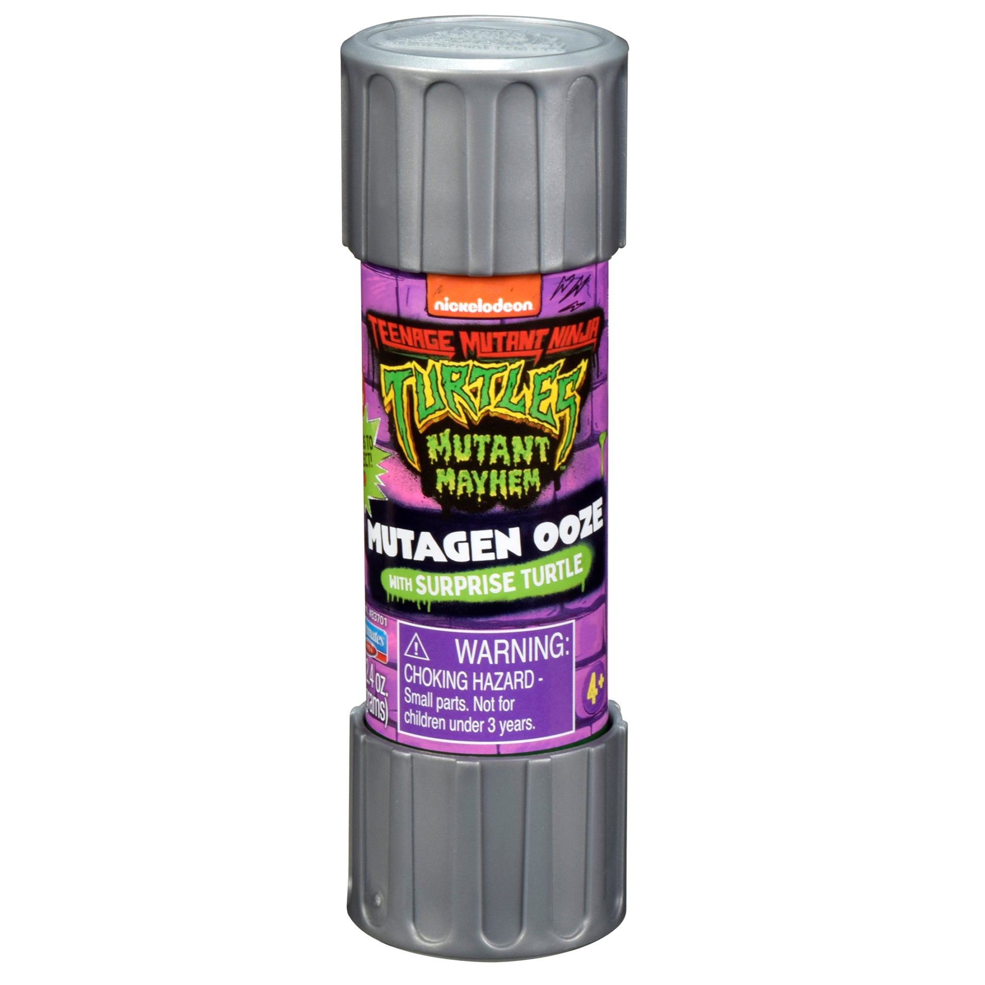Teenage Mutant Ninja Turtles Mutant Mayhem Mutagen Ooze Canisters With Surprise Turtle And Ooze- Assortment